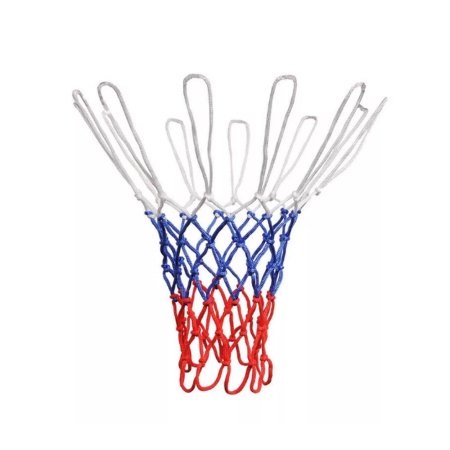 Купить Сетка баскетбольная, Д 3,5 мм, «Триколор», цветная в Лагани 