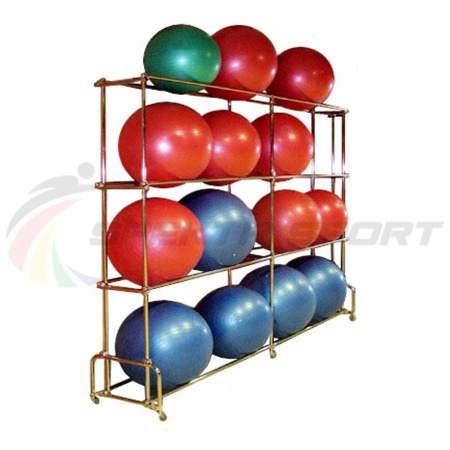 Купить Стеллаж для гимнастических мячей 16 шт в Лагани 