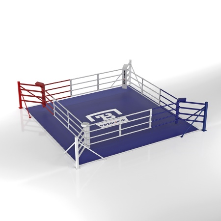 Купить Ринг боксерский напольный Totalbox на упорах 6х6м в Лагани 