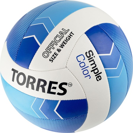 Купить Мяч волейбольный Torres Simple Color любительский р.5 в Лагани 